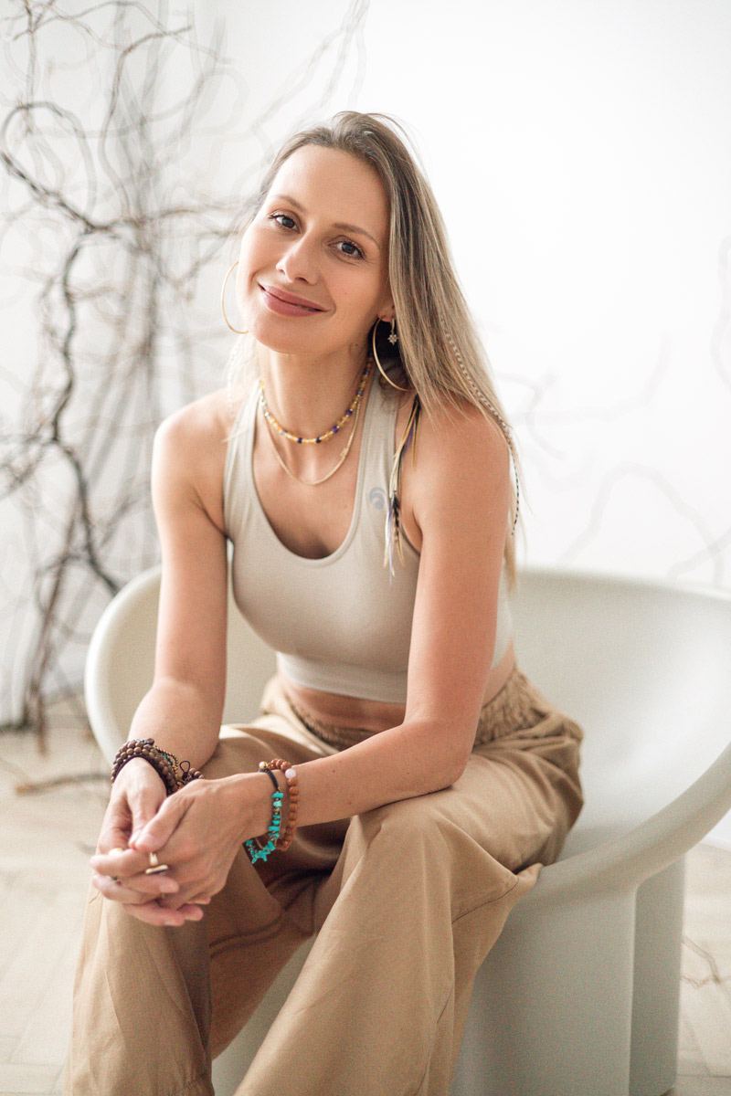 Asia - nauczycielka jogi